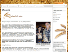 Tablet Screenshot of islandgrains.com